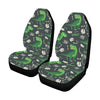 T Rex Pattern Print Design A05 Car Seat Covers (Set of 2)-JORJUNE.COM