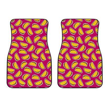 Taco Pattern Print Design TC01 Car Floor Mats-JORJUNE.COM