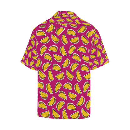 Taco Pattern Print Design TC01 Men Hawaiian Shirt-JorJune