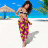 Taco Pattern Print Design TC01 Sarong Pareo Wrap-JORJUNE.COM