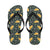 Taco Pattern Print Design TC02 Flip Flops-JorJune