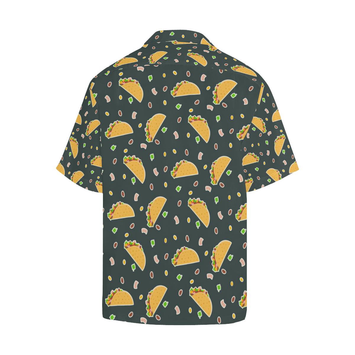 Taco Pattern Print Design TC02 Men Hawaiian Shirt-JorJune