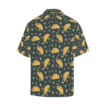 Taco Pattern Print Design TC02 Men Hawaiian Shirt-JorJune