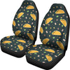 Taco Pattern Print Design TC02 Universal Fit Car Seat Covers-JorJune