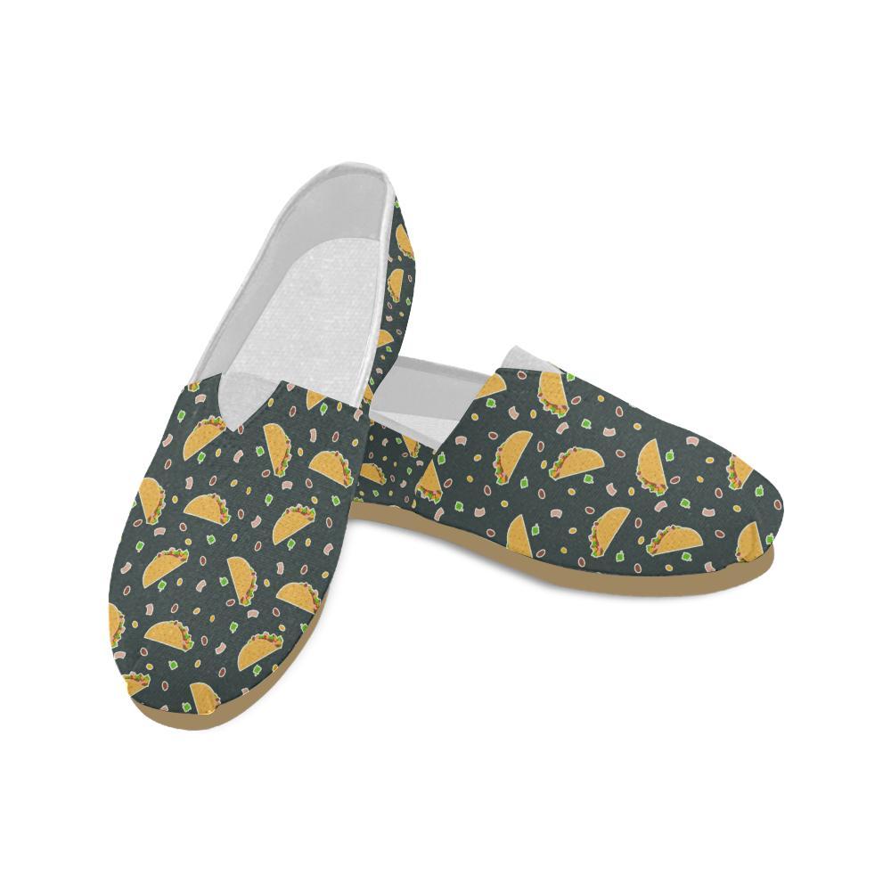 Taco Pattern Print Design TC02 Women Casual Shoes-JorJune.com