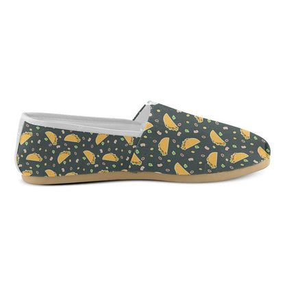 Taco Pattern Print Design TC02 Women Casual Shoes-JorJune.com