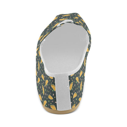 Taco Pattern Print Design TC02 Women Casual Shoes-JorJune.com