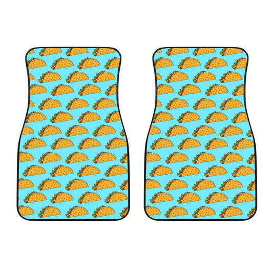 Taco Pattern Print Design TC03 Car Floor Mats-JORJUNE.COM