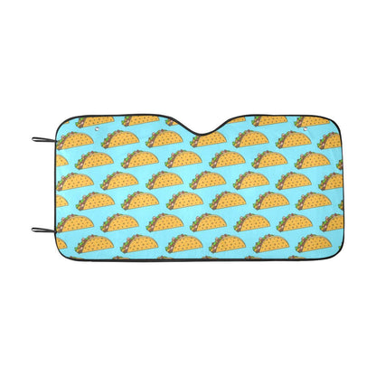 Taco Pattern Print Design TC03 Car Sun Shade-JorJune
