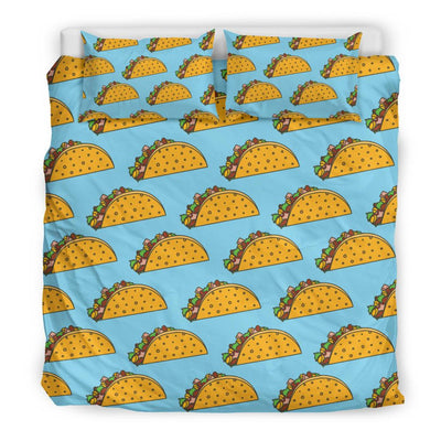 Taco Pattern Print Design TC03 Duvet Cover Bedding Set-JORJUNE.COM
