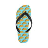 Taco Pattern Print Design TC03 Flip Flops-JorJune