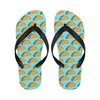 Taco Pattern Print Design TC03 Flip Flops-JorJune