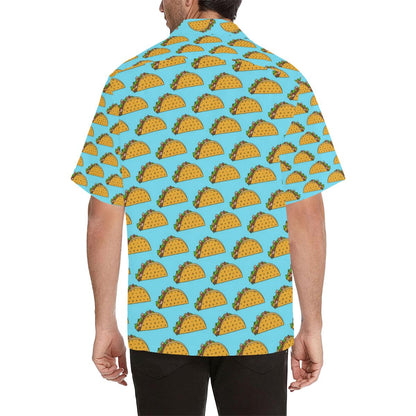 Taco Pattern Print Design TC03 Men Hawaiian Shirt-JorJune