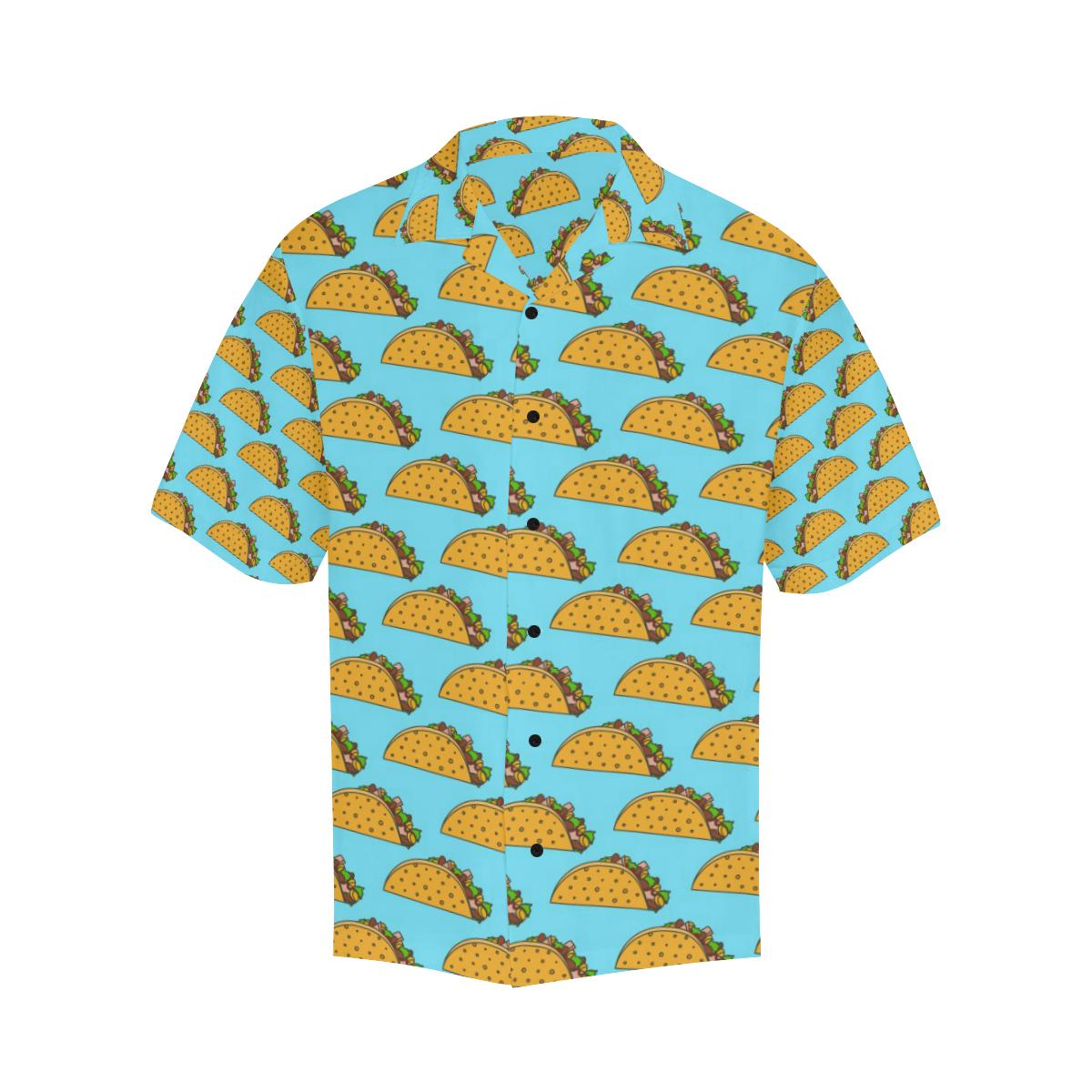 Taco Pattern Print Design TC03 Men Hawaiian Shirt-JorJune