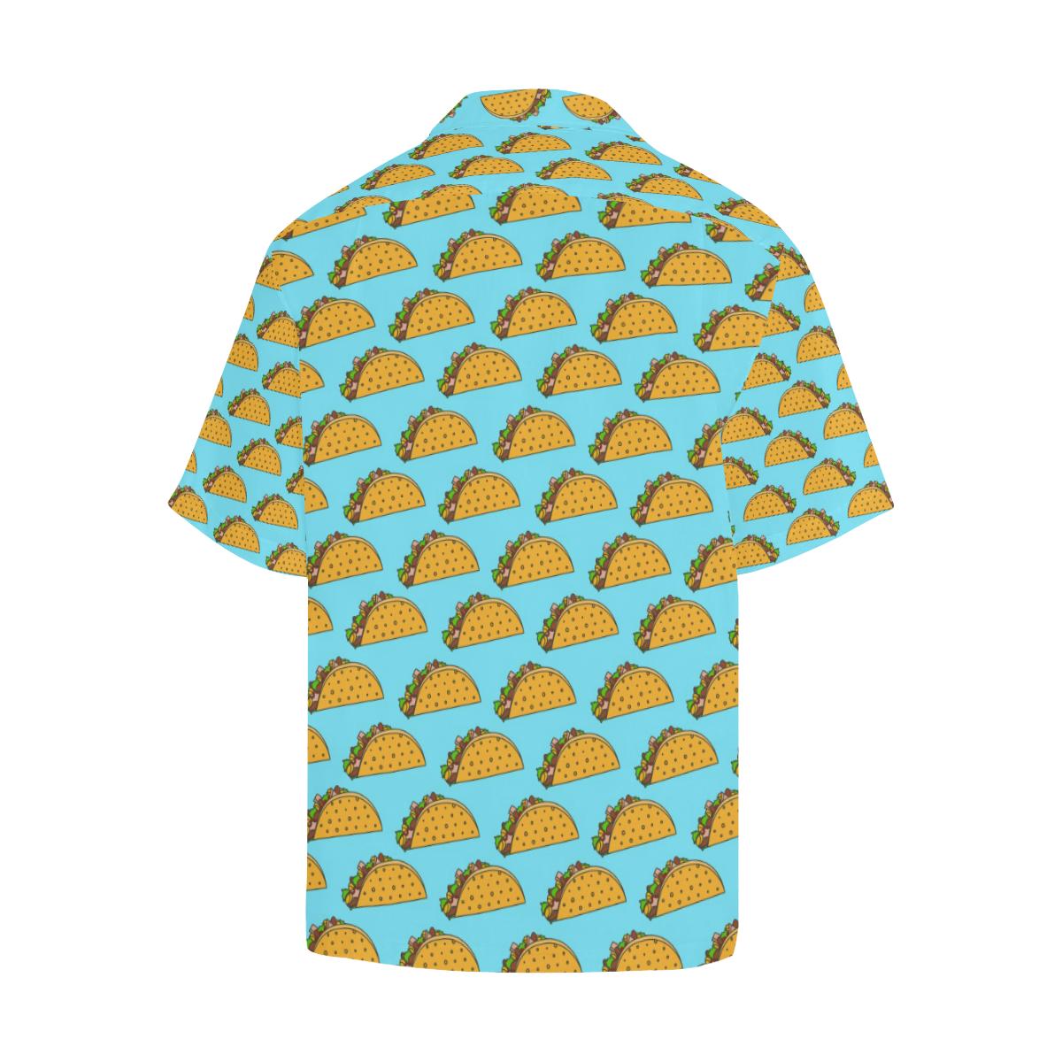 Taco Pattern Print Design TC03 Men Hawaiian Shirt-JorJune
