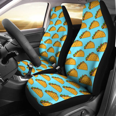 Taco Pattern Print Design TC03 Universal Fit Car Seat Covers-JorJune