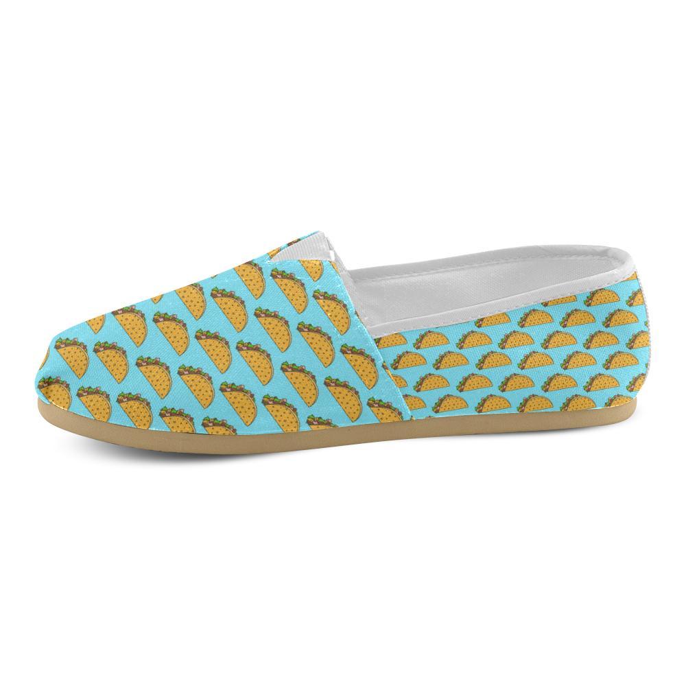 Taco Pattern Print Design TC03 Women Casual Shoes-JorJune.com