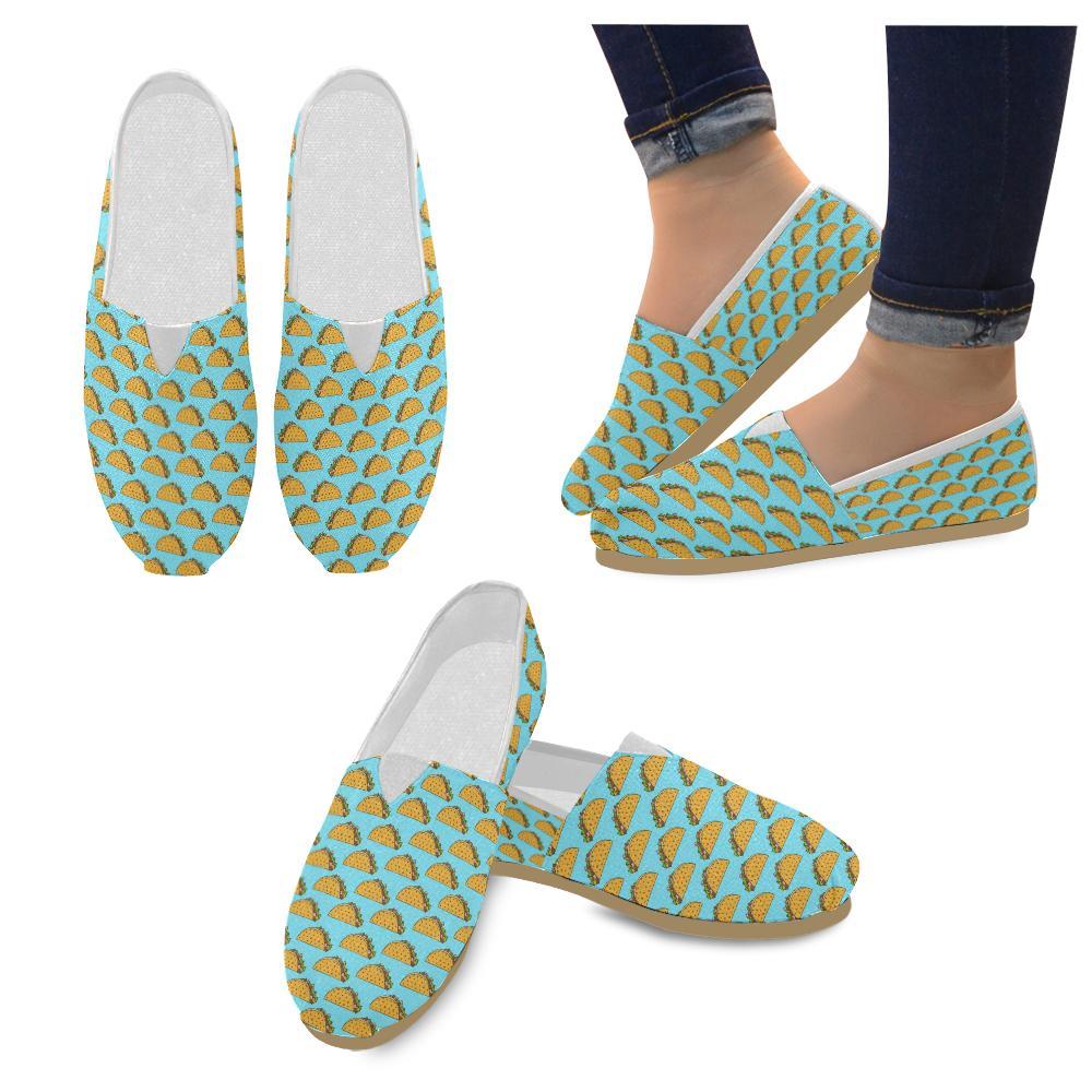 Taco Pattern Print Design TC03 Women Casual Shoes-JorJune.com