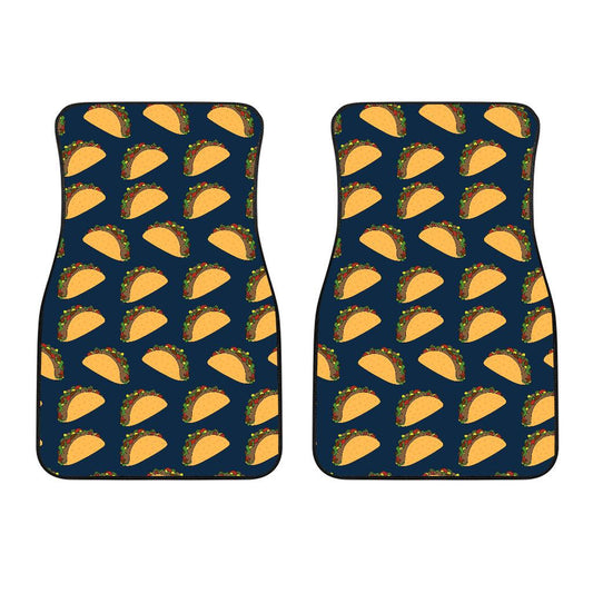 Taco Pattern Print Design TC04 Car Floor Mats-JORJUNE.COM