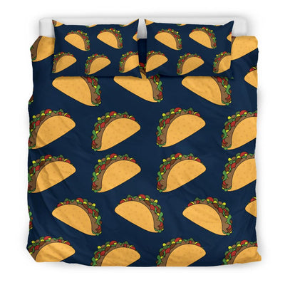 Taco Pattern Print Design TC04 Duvet Cover Bedding Set-JORJUNE.COM