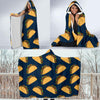 Taco Pattern Print Design TC04 Hooded Blanket-JORJUNE.COM