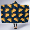 Taco Pattern Print Design TC04 Hooded Blanket-JORJUNE.COM