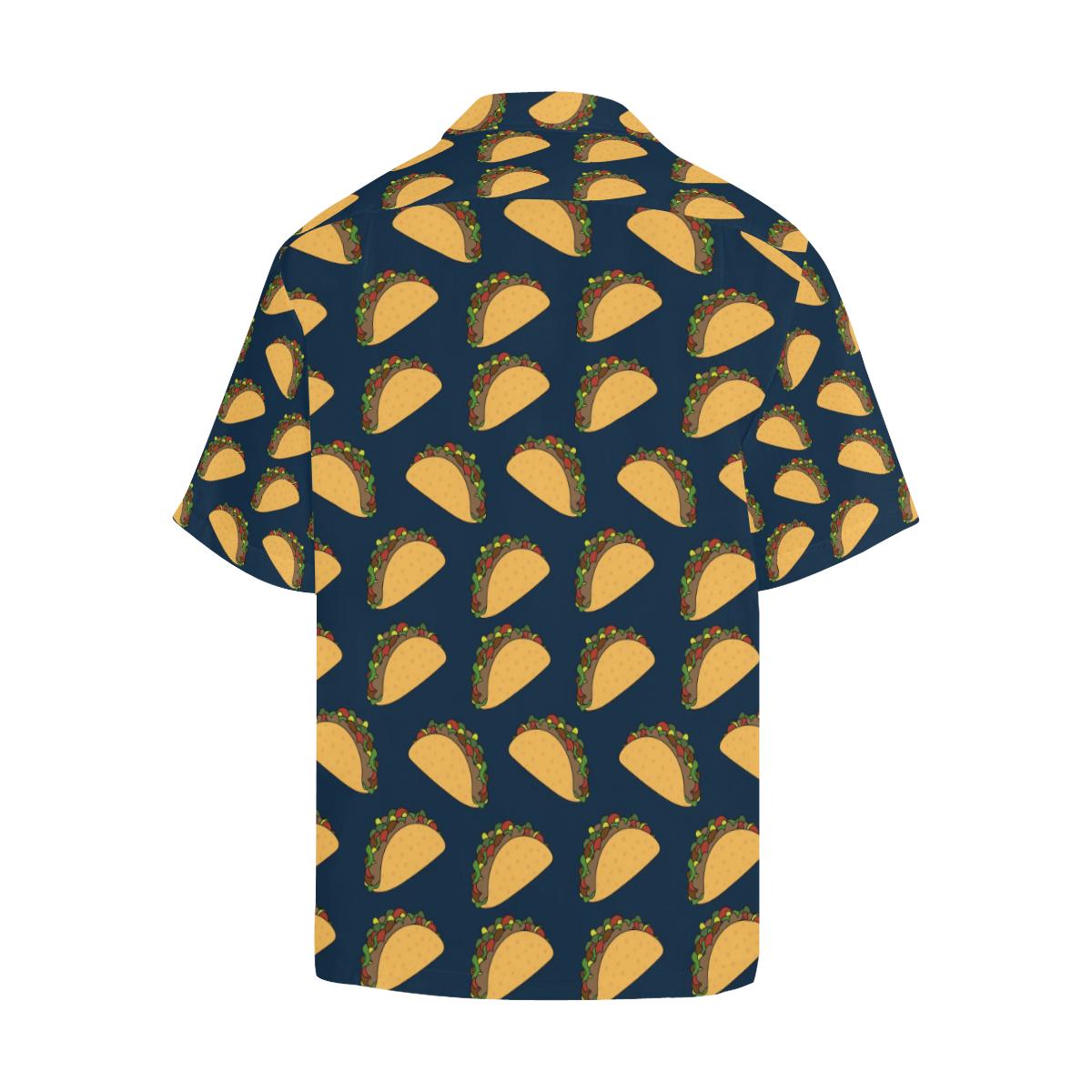 Taco Pattern Print Design TC04 Men Hawaiian Shirt-JorJune