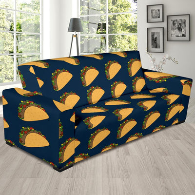 Taco Pattern Print Design TC04 Sofa Slipcover-JORJUNE.COM