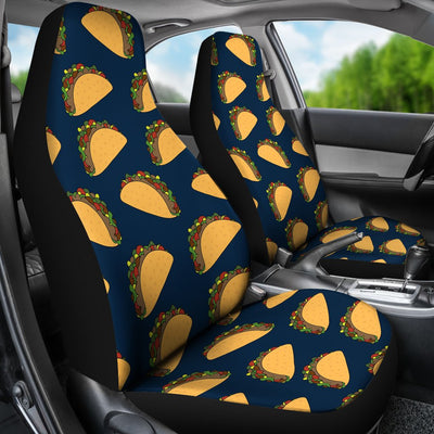 Taco Pattern Print Design TC04 Universal Fit Car Seat Covers-JorJune