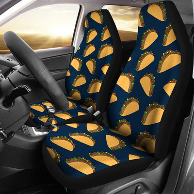 Taco Pattern Print Design TC04 Universal Fit Car Seat Covers-JorJune