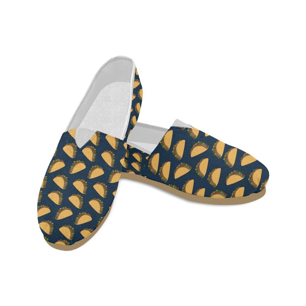 Taco Pattern Print Design TC04 Women Casual Shoes-JorJune.com