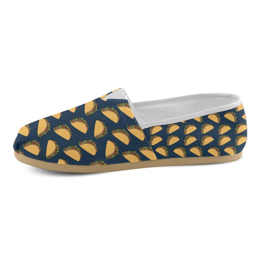Taco Pattern Print Design TC04 Women Casual Shoes-JorJune.com