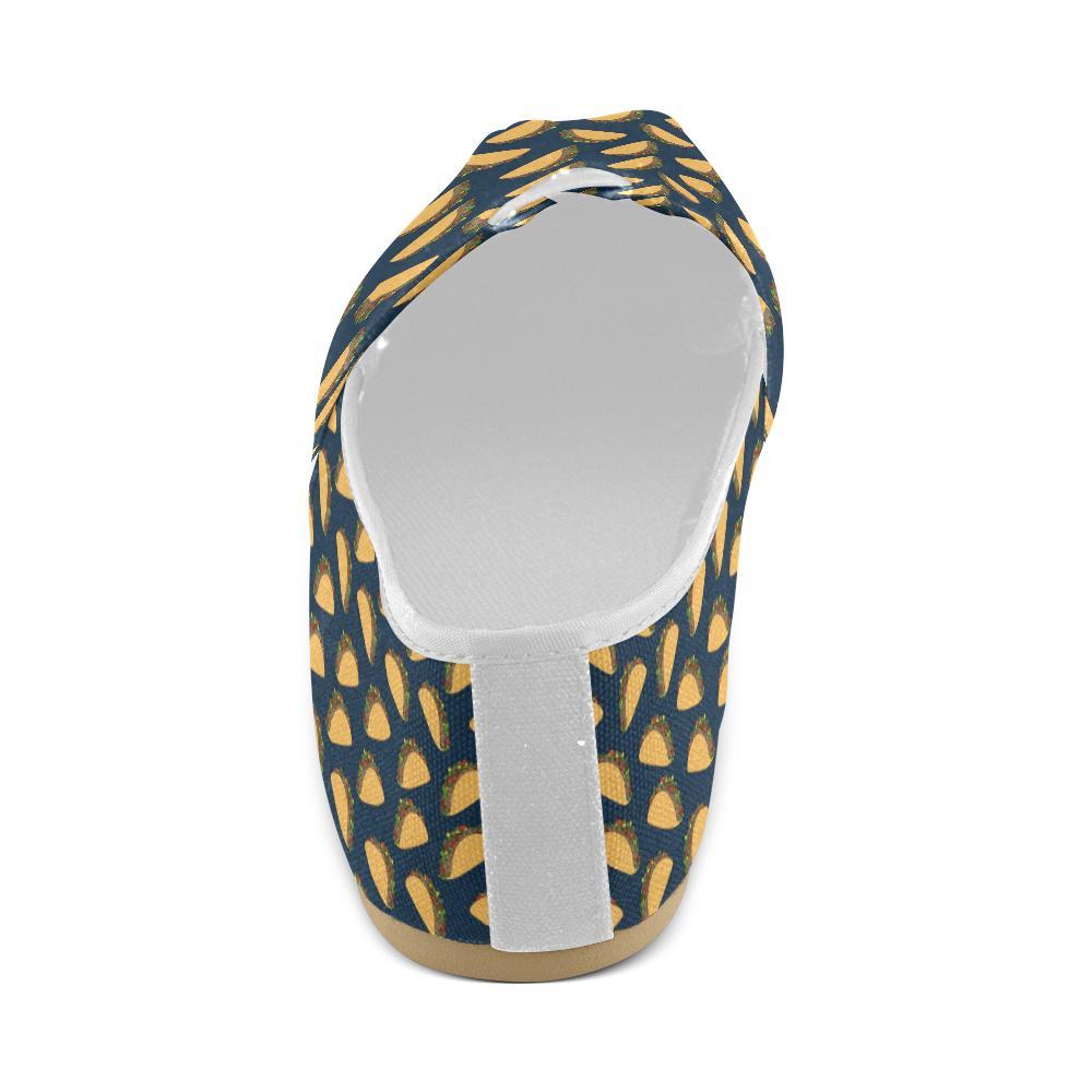 Taco Pattern Print Design TC04 Women Casual Shoes-JorJune.com