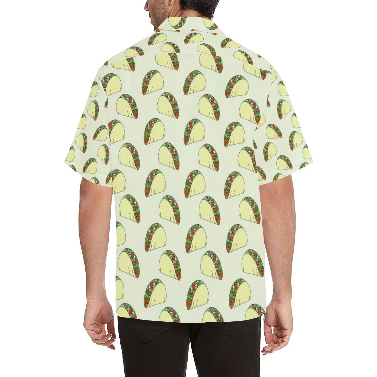 Taco Pattern Print Design TC05 Men Hawaiian Shirt-JorJune