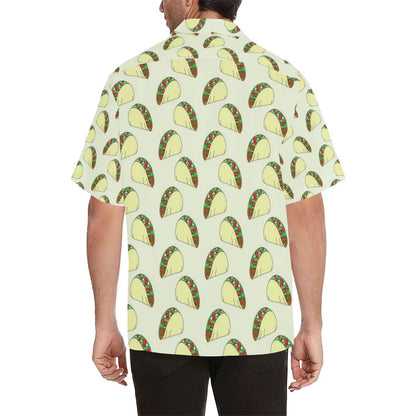 Taco Pattern Print Design TC05 Men Hawaiian Shirt-JorJune