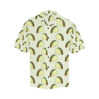 Taco Pattern Print Design TC05 Men Hawaiian Shirt-JorJune