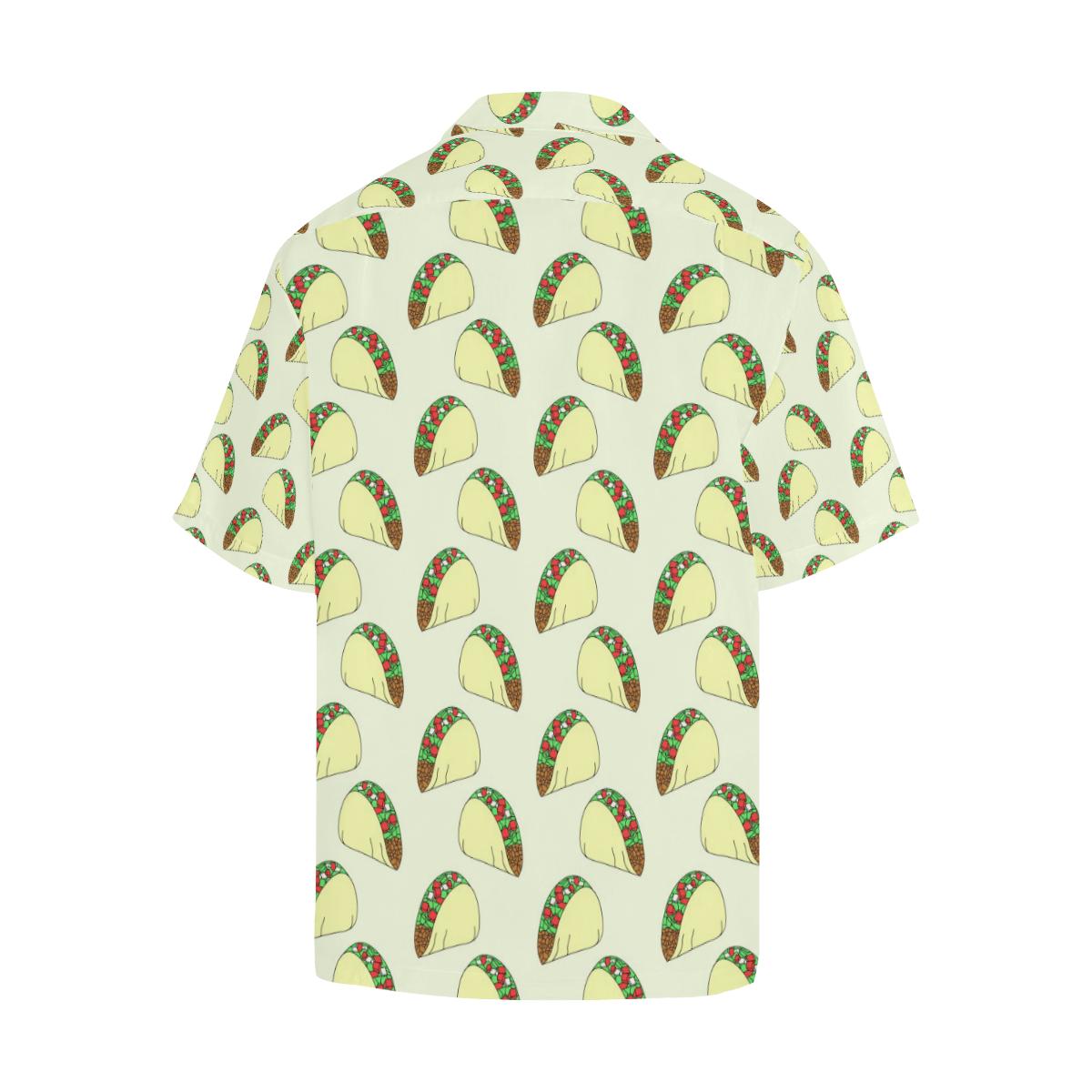 Taco Pattern Print Design TC05 Men Hawaiian Shirt-JorJune