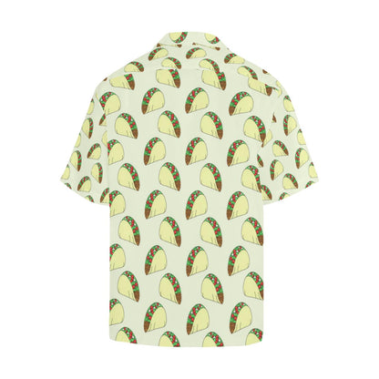 Taco Pattern Print Design TC05 Men Hawaiian Shirt-JorJune