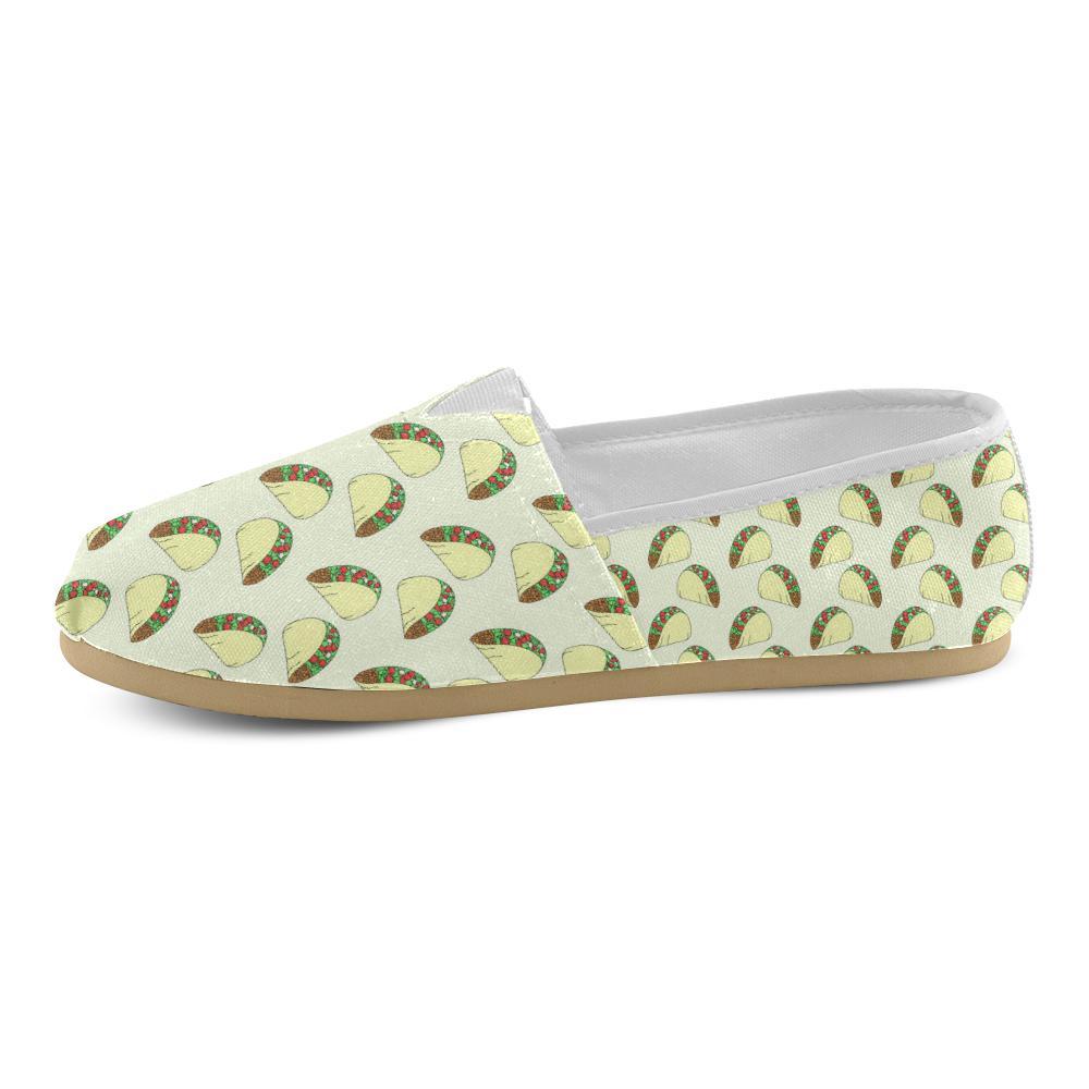 Taco Pattern Print Design TC05 Women Casual Shoes-JorJune.com