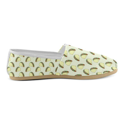 Taco Pattern Print Design TC05 Women Casual Shoes-JorJune.com