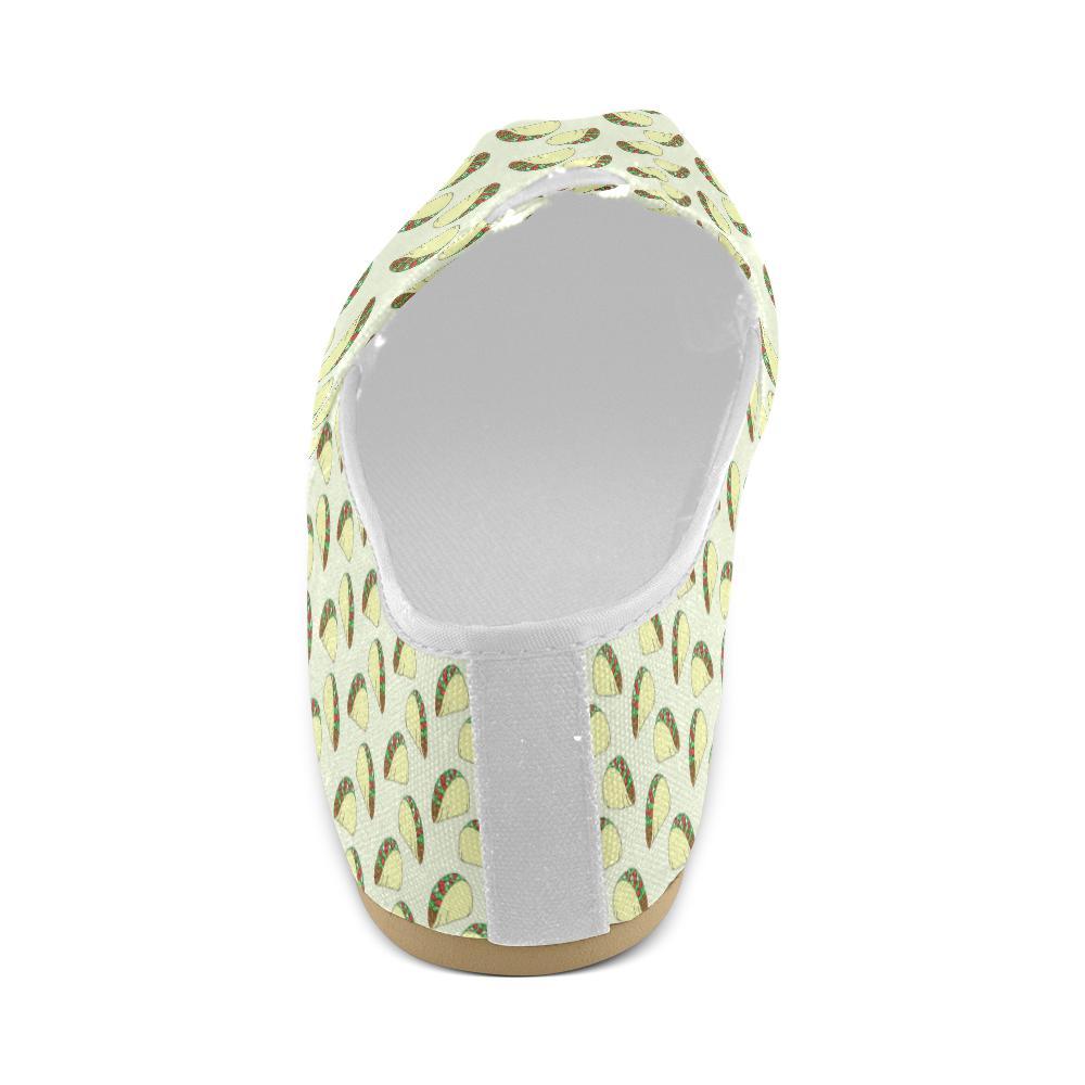 Taco Pattern Print Design TC05 Women Casual Shoes-JorJune.com