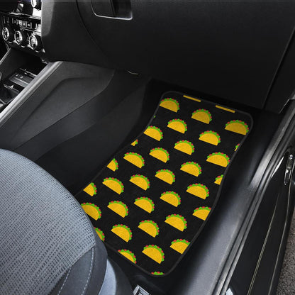 Taco Pattern Print Design TC06 Car Floor Mats-JORJUNE.COM