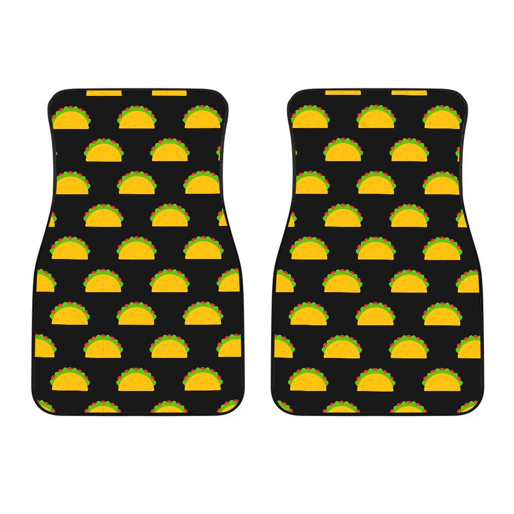 Taco Pattern Print Design TC06 Car Floor Mats-JORJUNE.COM
