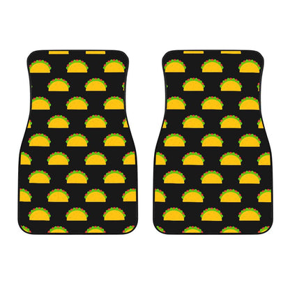 Taco Pattern Print Design TC06 Car Floor Mats-JORJUNE.COM