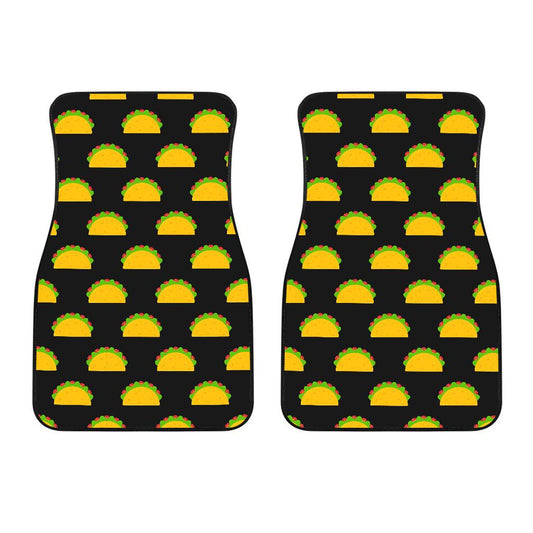 Taco Pattern Print Design TC06 Car Floor Mats-JORJUNE.COM