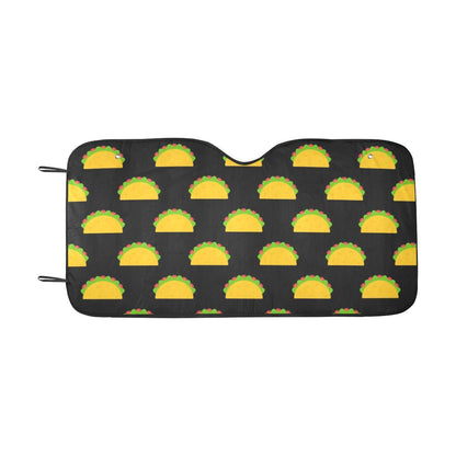 Taco Pattern Print Design TC06 Car Sun Shade-JorJune