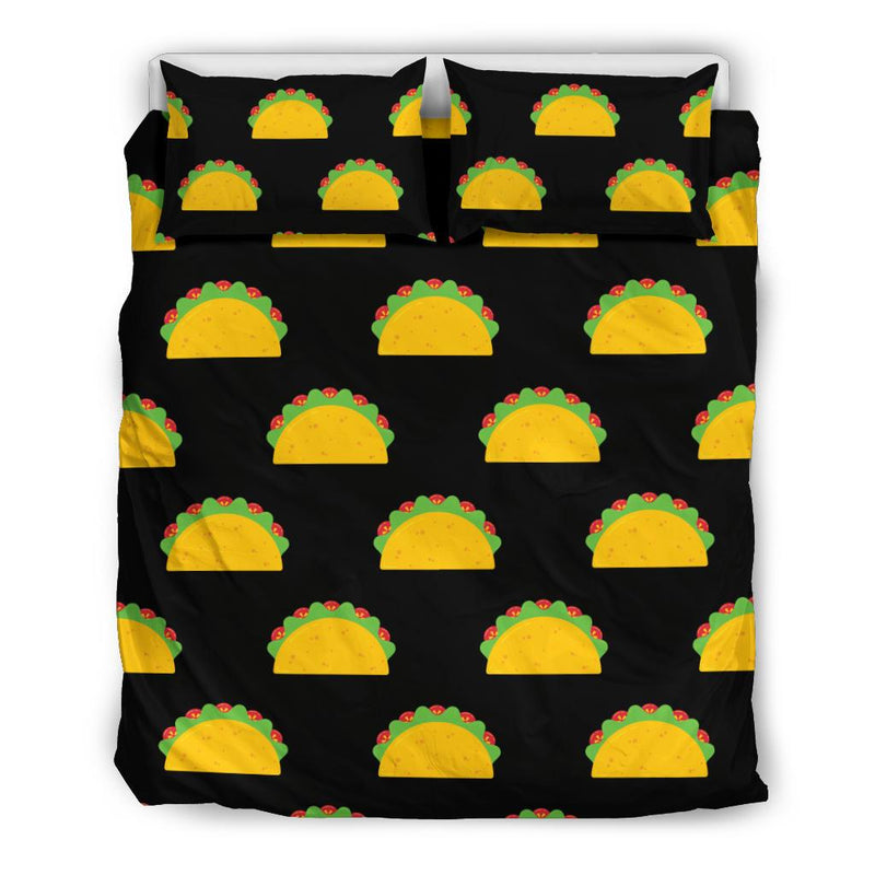 Taco Pattern Print Design TC06 Duvet Cover Bedding Set-JORJUNE.COM