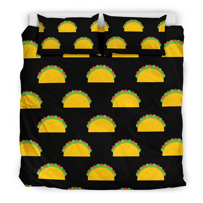 Taco Pattern Print Design TC06 Duvet Cover Bedding Set-JORJUNE.COM