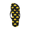 Taco Pattern Print Design TC06 Flip Flops-JorJune