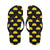 Taco Pattern Print Design TC06 Flip Flops-JorJune